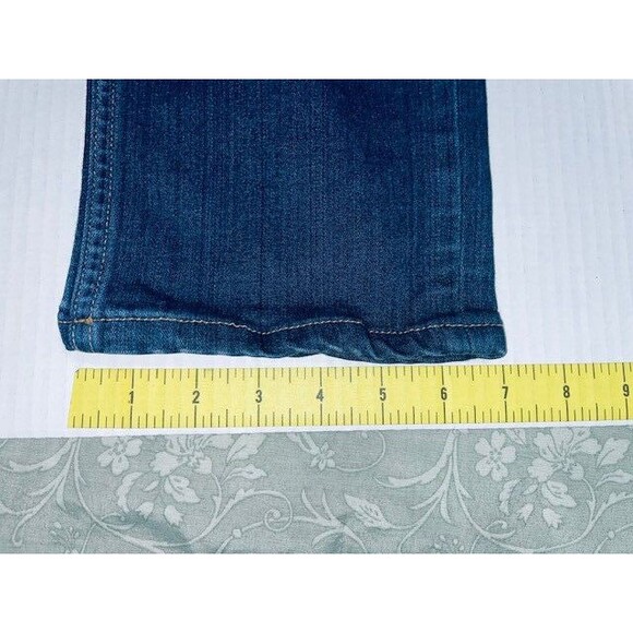 Paige Jeans Mens Size 32 Dark Blue Federal Slim Straight Soft Stretch Denim USA - Picture 9 of 14